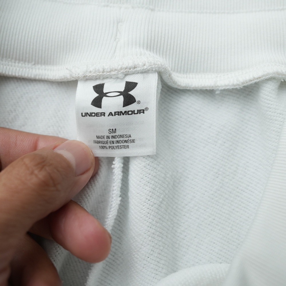 Under Armour Jogger Women White Green Protect This House Sweatpants Small - Picture 8 of 13